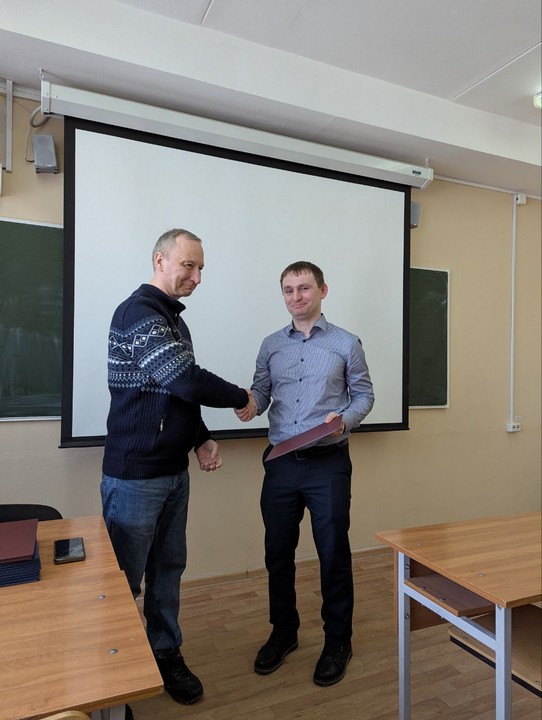 Вручение дипломов нашим выпускникам