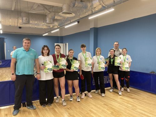 Университет Льва Толстого – призер турнира по настольному теннису 