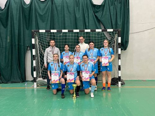 Женская сборная Тульского педагогического выиграла турнир по мини-футболу 