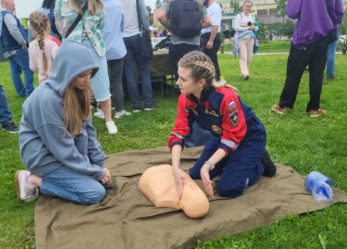 Добровольцы Тульского регионального отделения ВСКС провели увлекательный мастер-класс