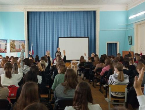 Студенты двух факультетов встретились с представителями министерства образования Тульской области