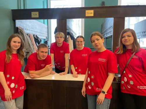 Добровольцы принимают участие в университетских и городских мероприятиях