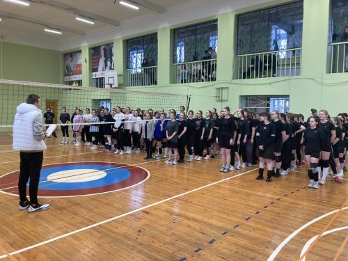 Университетский турнир по волейболу среди женских команд