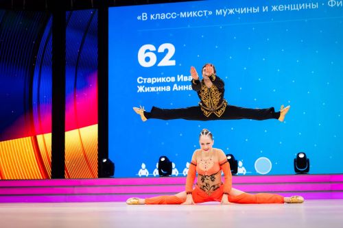 Победа на соревнованиях по акробатическому рок-н-роллу 