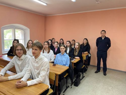 Встреча с сотрудником Госавтоинспекции 