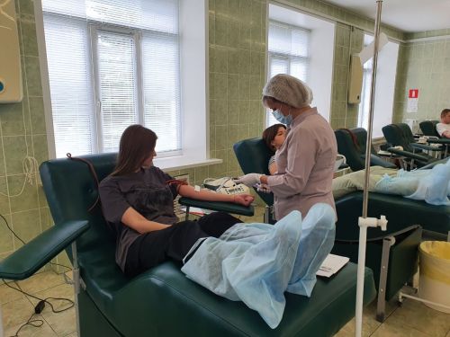 Участие в донорской акции