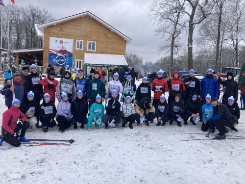 Студенты Университета Льва Толстого вышли на «Лыжню России-2025»