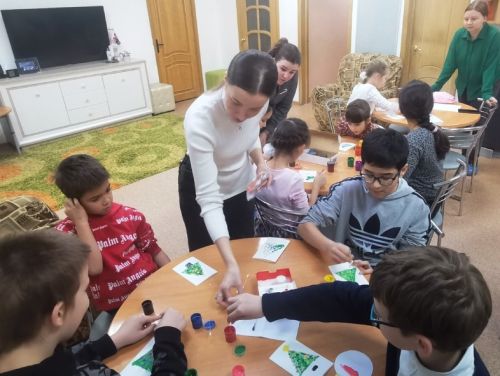 Хоровод снежинок