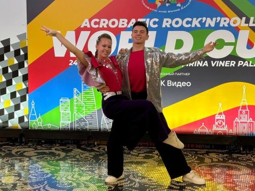 Студент ФФК успешно выступил на Кубке мира по акробатическому рок-н-роллу