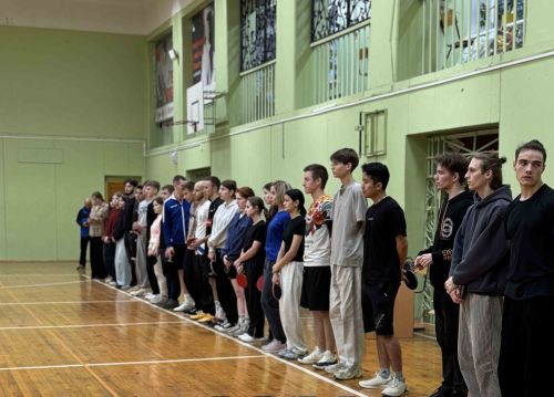 Первенство по настольному теннису