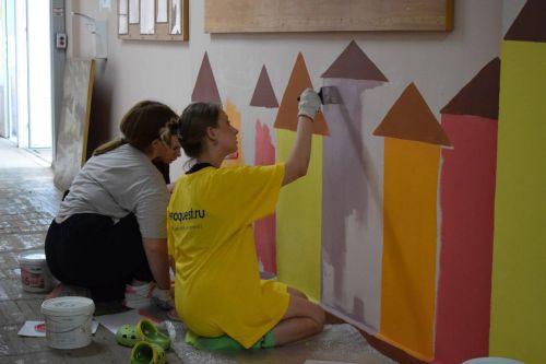 Начало волонтерской практики