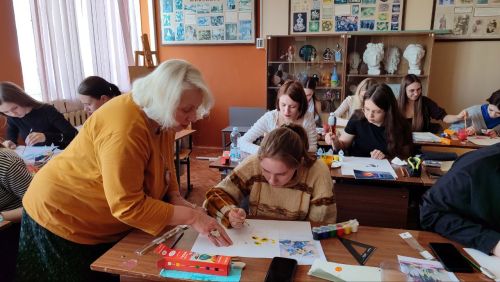 Мастер-класс художника