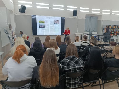 Встреча со студентами Тульского колледжа профессиональных технологий и сервиса 