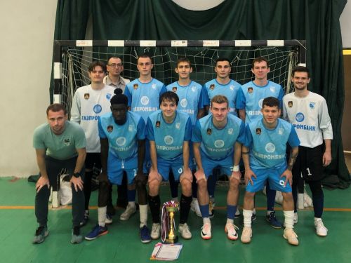 Команда Университета Льва Толстого победила в турнире по мини-футболу