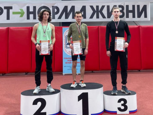 Студент ФФК – призер чемпионата Тульской области по легкой атлетике
