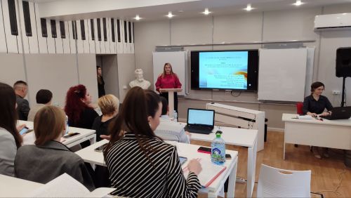 Новый кабинет для занятий в институте детства